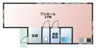 横田貸家の間取り画像