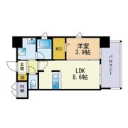 エンクレスト天神SIDEの間取り画像