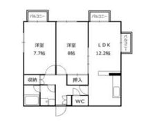 あさひレジデンス高崎上小鳥の間取り画像