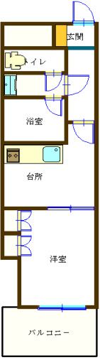ダイアパレス丸之内弐番館の間取り画像