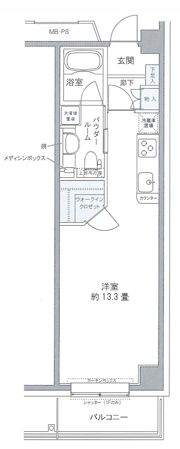 プライムアーバン豊洲の間取り画像