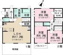 さいたま市緑区芝原戸建賃貸 Aの間取り画像