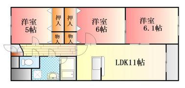 メゾンTAKEDAの間取り画像