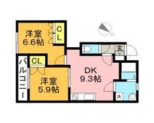 コンフォートレジデンスの間取り画像