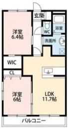 コルベーユの間取り画像