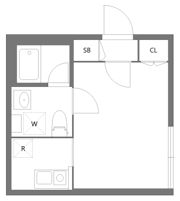 ルーデンス日暮里の間取り画像