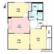 ディアスさくらA棟の間取り画像