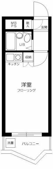 サンシャイン武蔵野の間取り画像