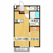 プルミエール野澤Eの間取り画像