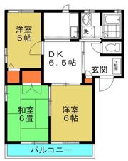 コンフォーレ上中居の間取り画像