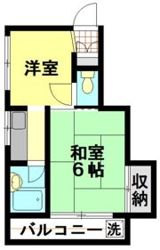ヨシノコーポの間取り画像