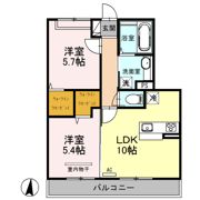 プレジオ Ⅱの間取り画像