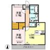 プレジオ Ⅱの間取り画像