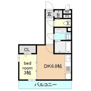 Bright twoの間取り画像