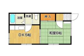 シャトー津田Ⅱの間取り画像