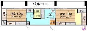 久我山マンションの間取り画像