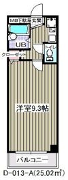 グランピーノ妙典(D-013)の間取り画像