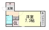 ヴィラ六甲道の間取り画像