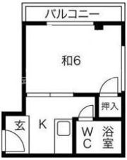シャルマン南野の間取り画像