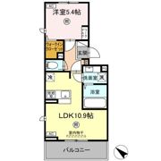 ディールーム清水新地の間取り画像