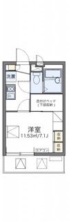 レオパレス本田ハイツの間取り画像