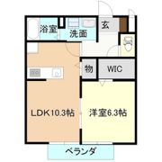 アネックスアリューの間取り画像