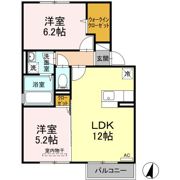 グリーンコートの間取り画像