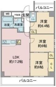 アニマートの間取り画像