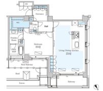 パークアクシスプレミア表参道の間取り画像