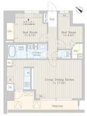 カームテラス神泉の間取り画像