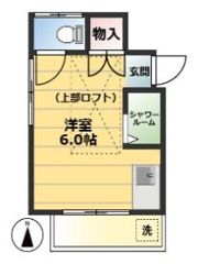 サンハイム大山の間取り画像