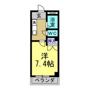 メルベーユHAJIの間取り画像