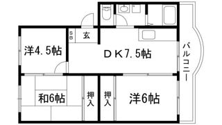 メゾン北鈴の間取り画像