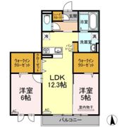メゾンドソレイユの間取り画像