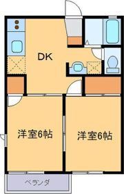 ボナール千吉良 Aの間取り画像
