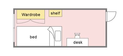 力行会館 国際館の間取り画像