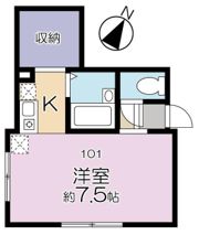 コンフォートKの間取り画像