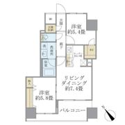 エミリブ東長崎の間取り画像
