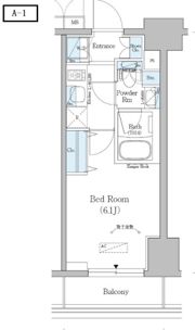 アーバネックス戸越の間取り画像
