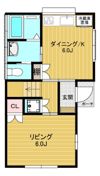 大南1丁目 貸家の間取り画像