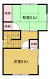 大南1丁目 貸家の間取り画像