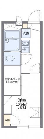 レオパレスイーストピアの間取り画像