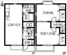 APERIRE新神戸の間取り画像