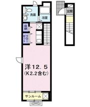 デュピエールWestの間取り画像