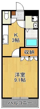 グレースコートIIの間取り画像