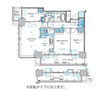 パークアクシス豊洲キャナルの間取り画像