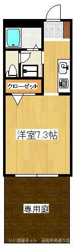フォブール21の間取り画像