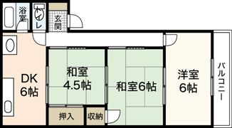 北野ビルの間取り画像