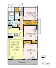 AZALETY上北沢の間取り画像