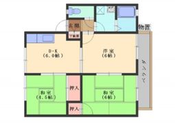 ヴィラ石本の間取り画像